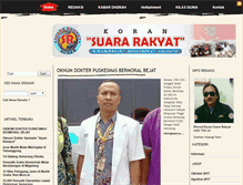 Tablet Screenshot of koransuararakyat.com